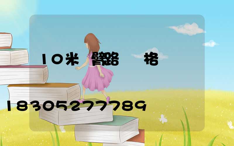 10米單臂路燈價格