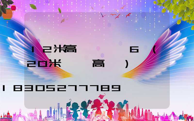 12米高桿燈廣場燈6頭(20米廣場燈高桿燈)