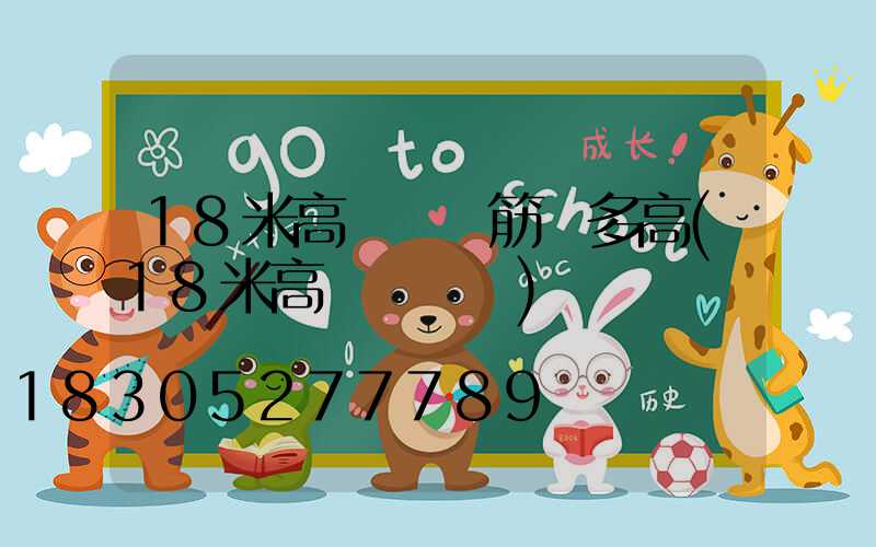 18米高桿燈鋼筋籠多高(18米高桿燈圖紙)