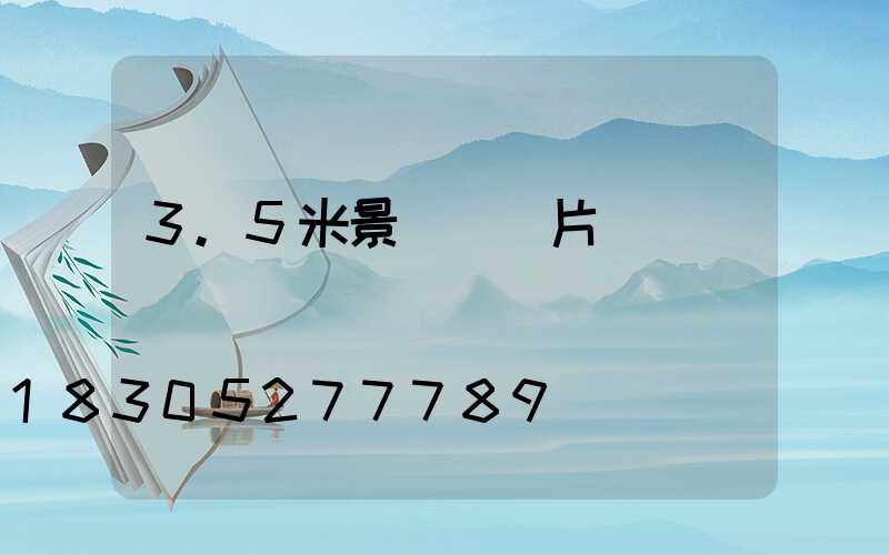 3.5米景觀燈圖片