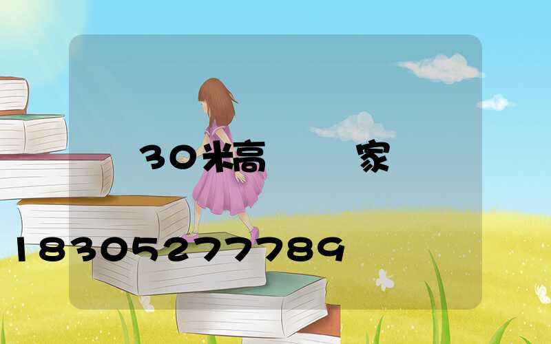 30米高桿燈廠家
