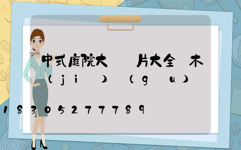 中式庭院大門圖片大全磚木結(jié)構(gòu)