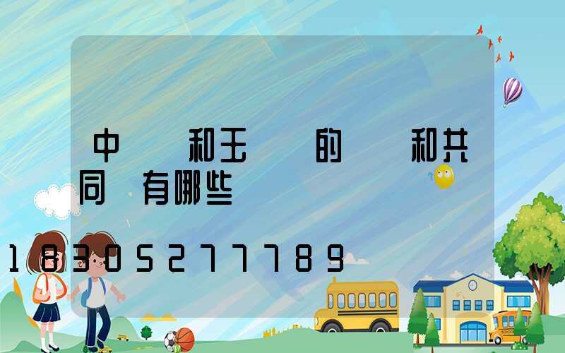 中華燈和玉蘭燈的區別和共同點有哪些