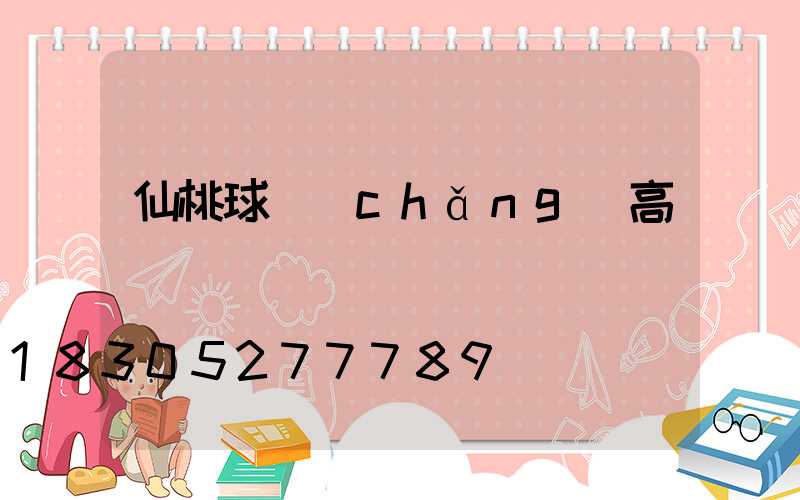 仙桃球場(chǎng)高桿燈