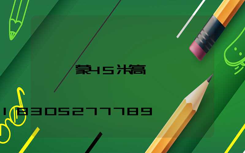 內蒙45米高桿燈