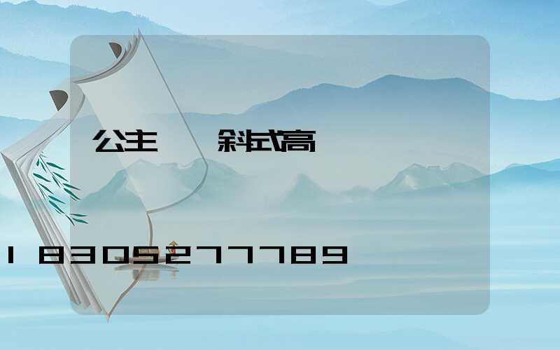 公主嶺傾斜式高桿燈廠