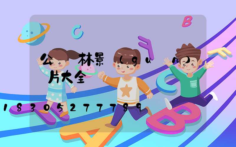 公園園林景觀(guān)圖片大全