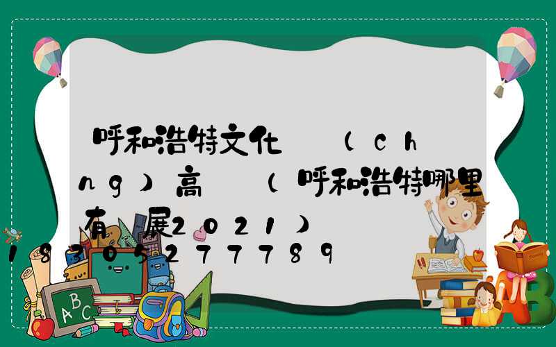 呼和浩特文化廣場(chǎng)高桿燈(呼和浩特哪里有燈展2021)