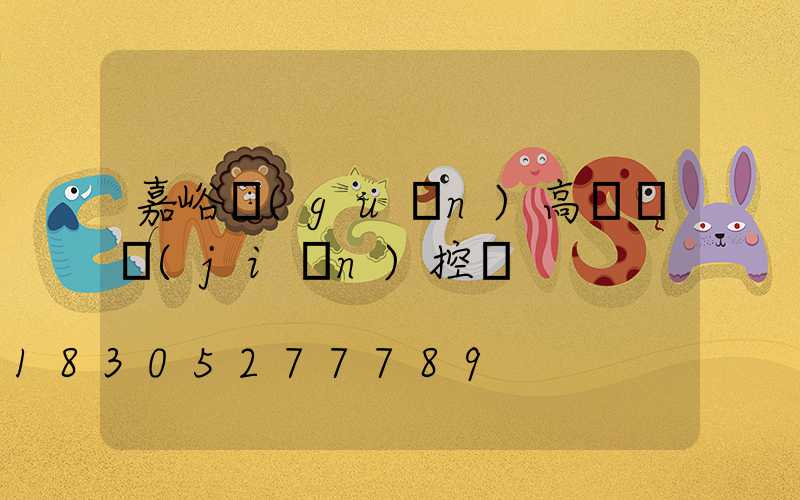 嘉峪關(guān)高桿燈監(jiān)控桿