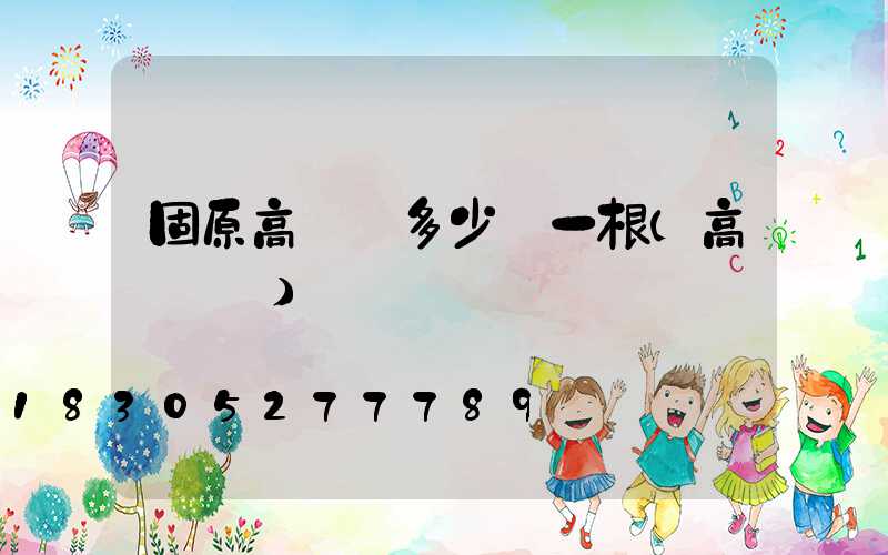 固原高桿燈多少錢一根(高桿燈廠)