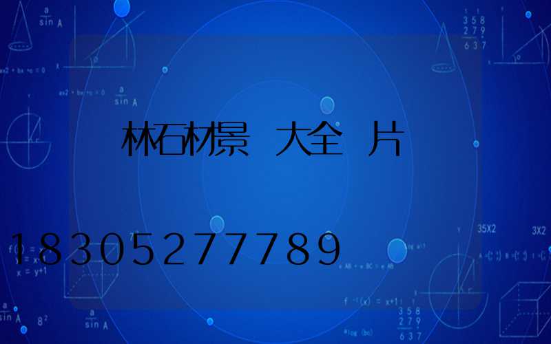 園林石材景觀大全圖片