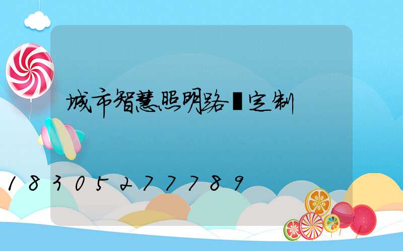 城市智慧照明路燈定制