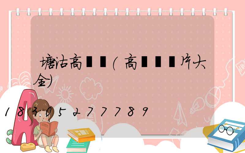 塘沽高桿燈(高桿燈圖片大全)