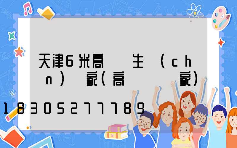 天津6米高桿燈生產(chǎn)廠家(高桿燈桿廠家)