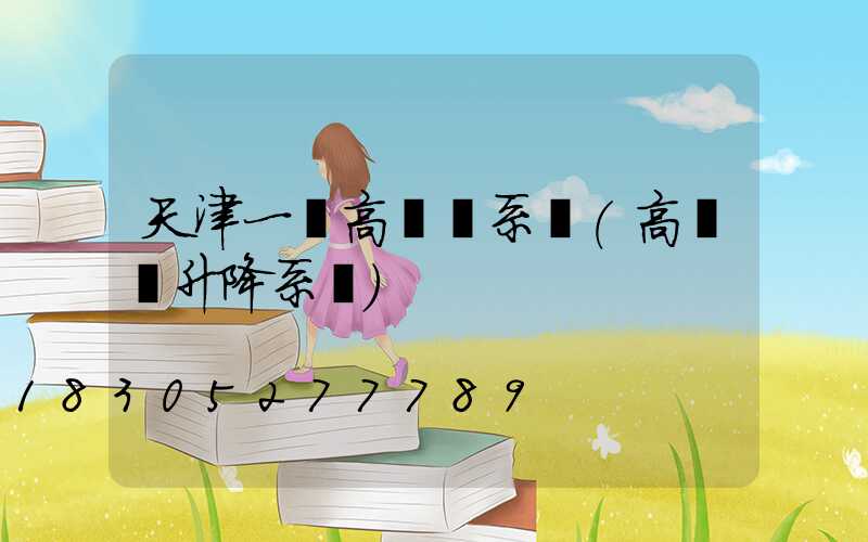 天津一體高桿燈系統(高桿燈升降系統)