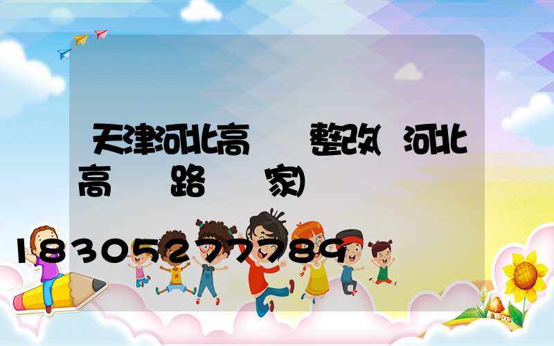 天津河北高桿燈整改(河北高桿燈路燈廠家)
