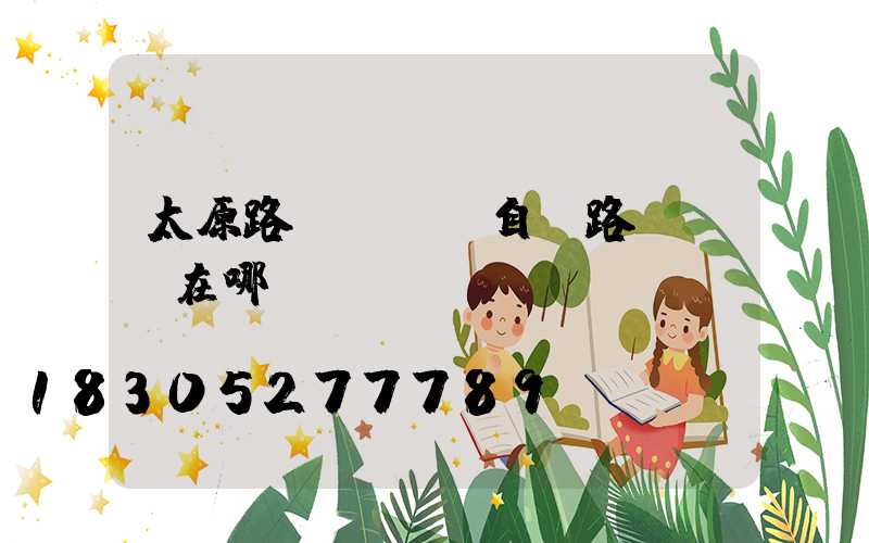 太原路燈桿廠(自貢路燈桿廠在哪)