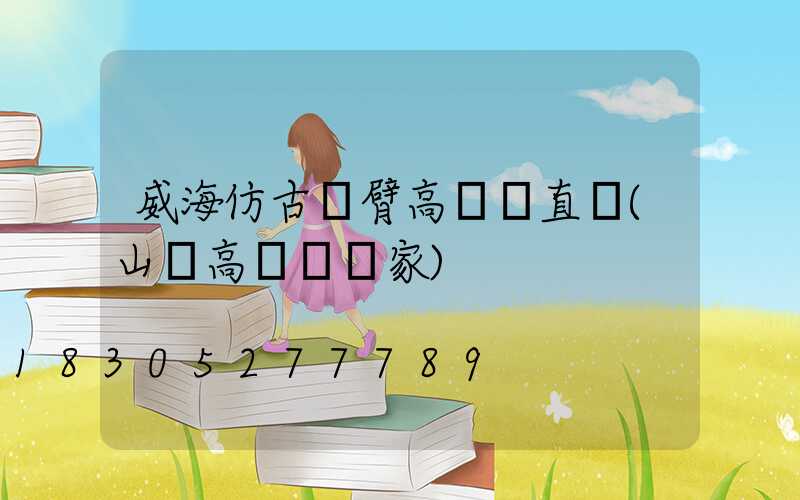 威海仿古雙臂高桿燈直銷(山東高桿燈廠家)