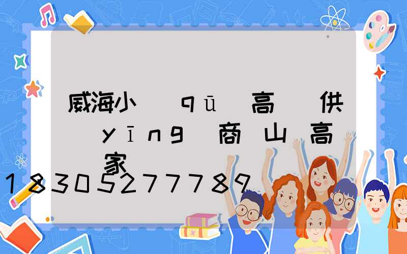 威海小區(qū)高桿燈供應(yīng)商(山東高桿燈廠家)