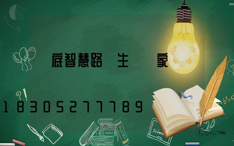 婁底智慧路燈生產廠家