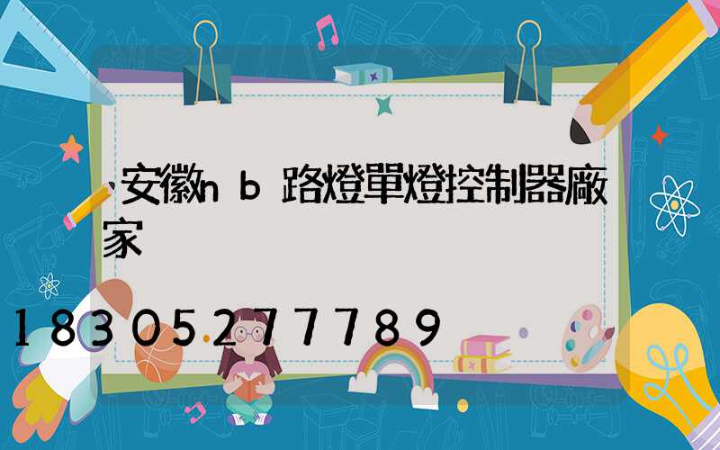 安徽nb路燈單燈控制器廠家