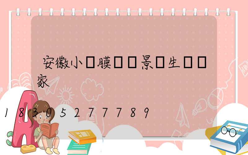 安徽小區膜結構景觀生產廠家