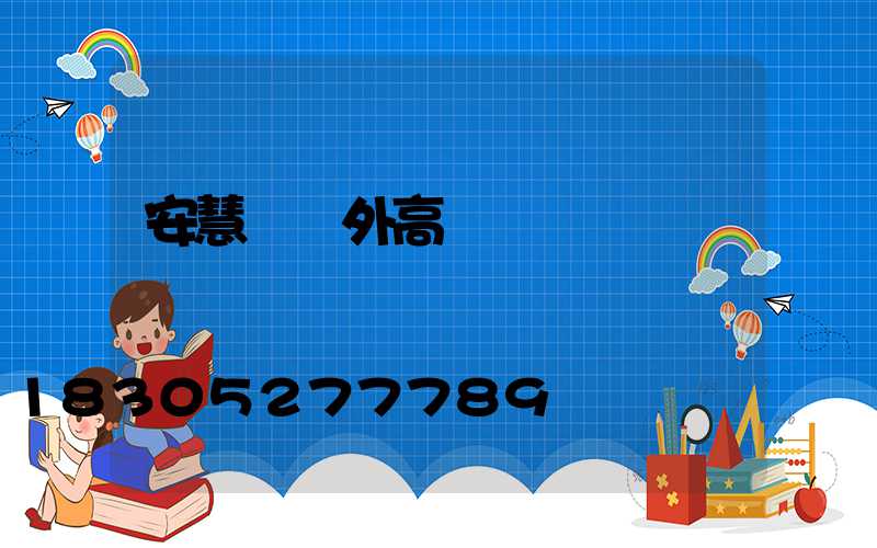 安慧橋戶外高桿燈