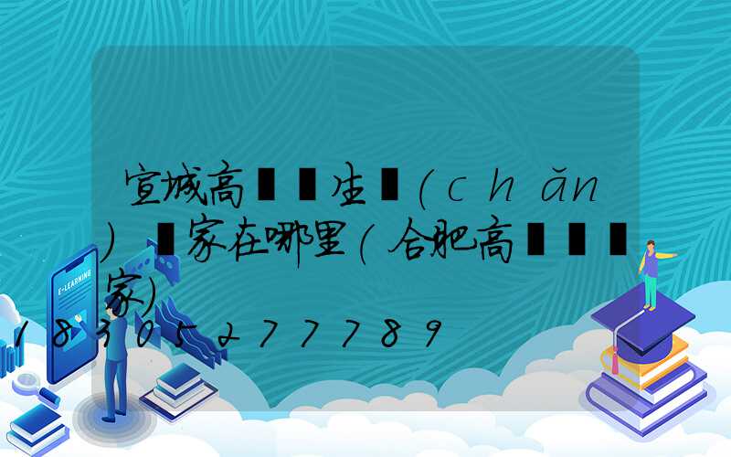 宣城高桿燈生產(chǎn)廠家在哪里(合肥高桿燈廠家)