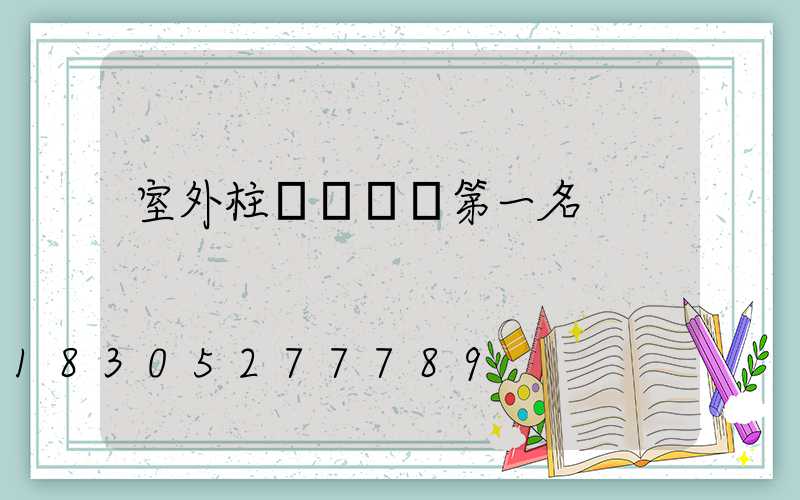 室外柱頭燈熱賣第一名