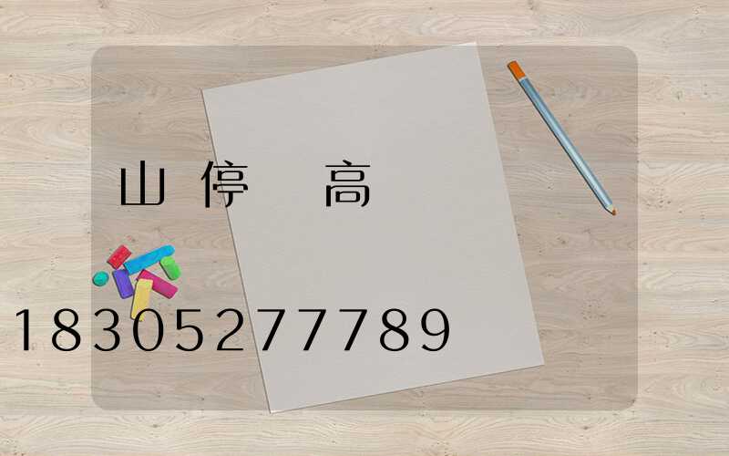 山東停車場高桿燈設計