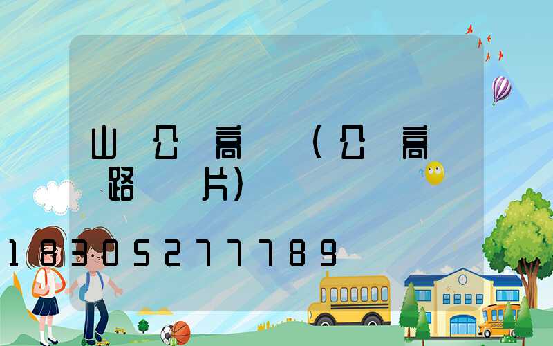 山東公園高桿燈(公園高桿燈路燈圖片)