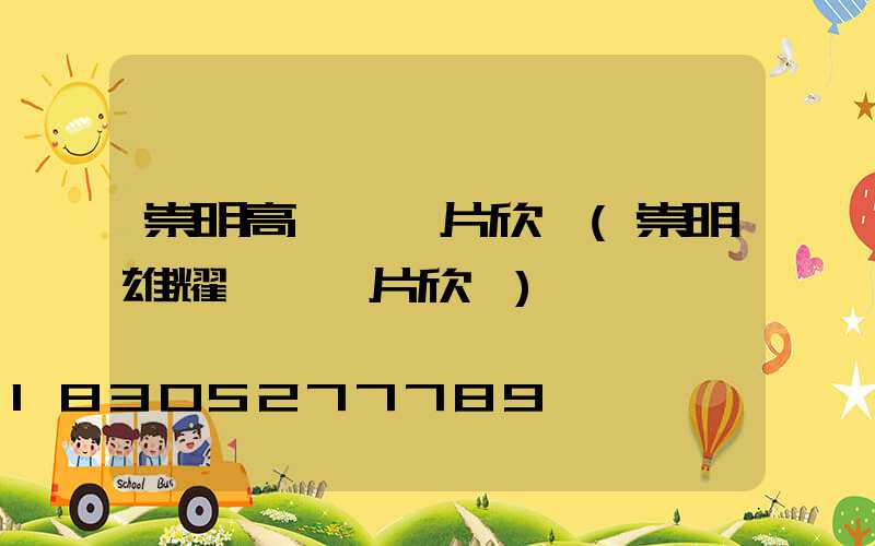 崇明高桿燈圖片欣賞(崇明雄耀農莊圖片欣賞)