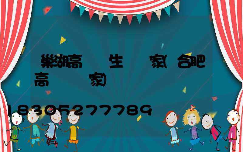 巢湖高桿燈生產廠家(合肥高桿燈廠家)