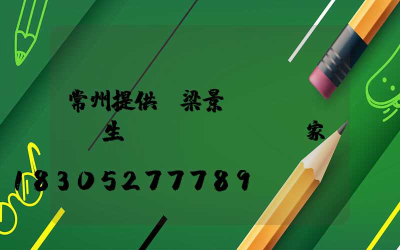 常州提供橋梁景觀護(hù)欄生產(chǎn)廠家