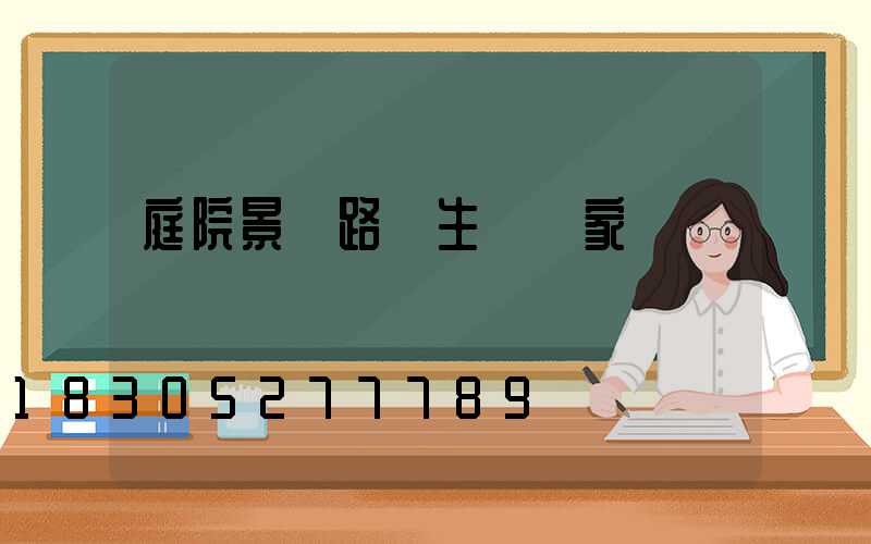 庭院景觀路燈生產廠家