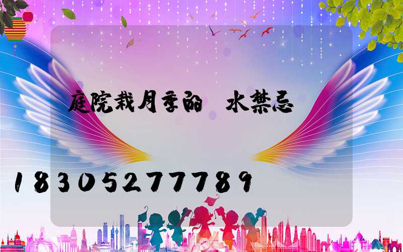 庭院栽月季的風水禁忌