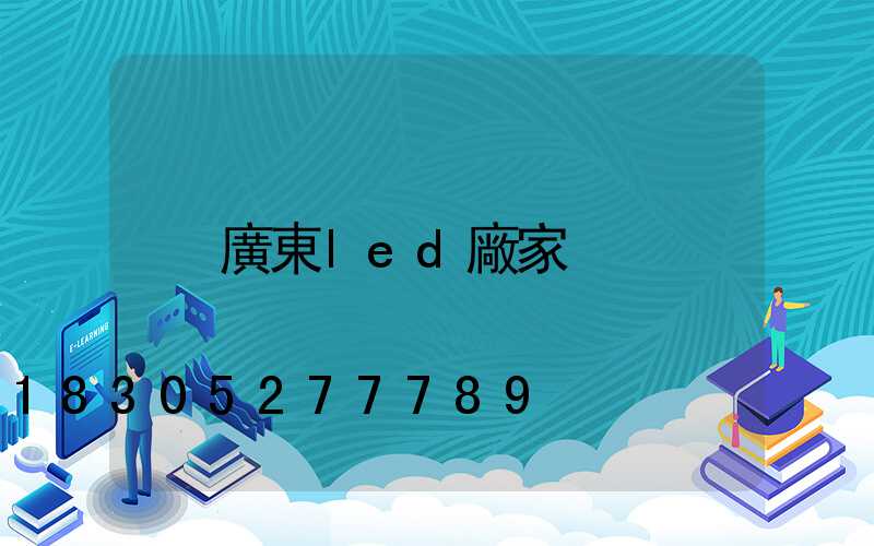 廣東led廠家