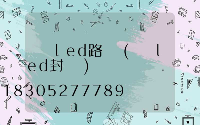 廣東led路燈廠(廣東led封裝廠)