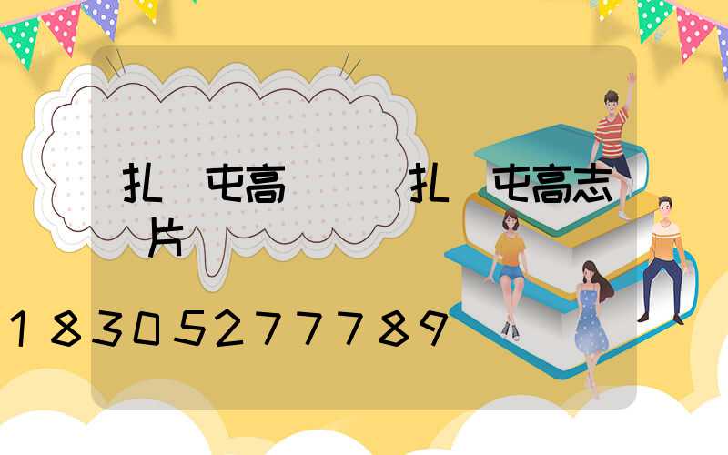 扎蘭屯高桿燈(扎蘭屯高志圖片)