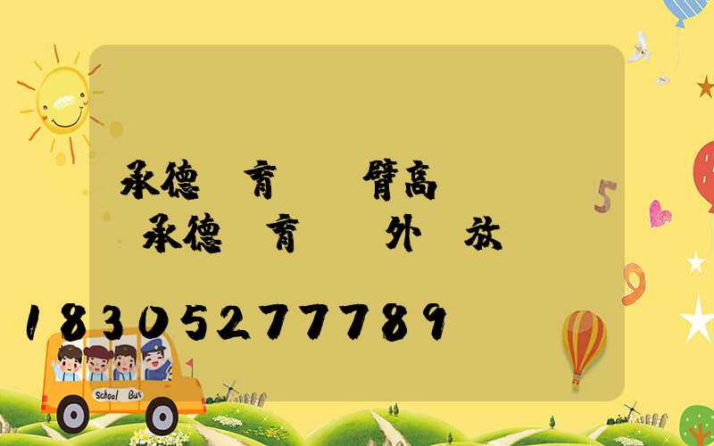 承德體育館雙臂高桿燈報價(承德體育場對外開放嗎)