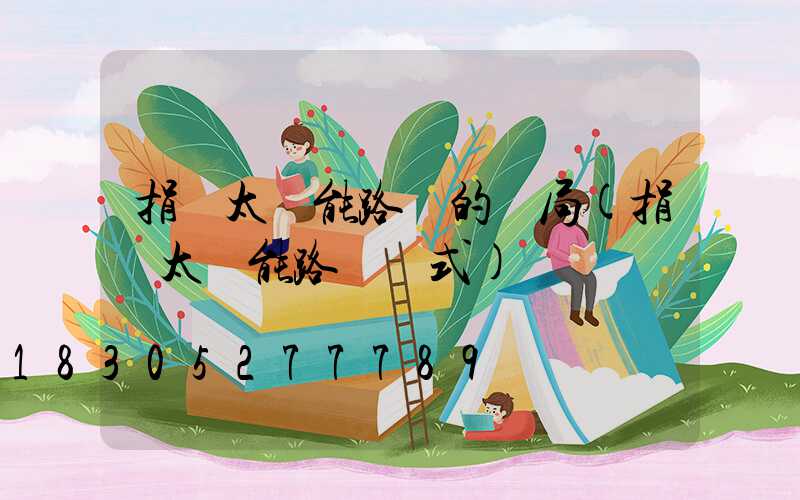 捐贈太陽能路燈的騙局(捐贈太陽能路燈儀式)