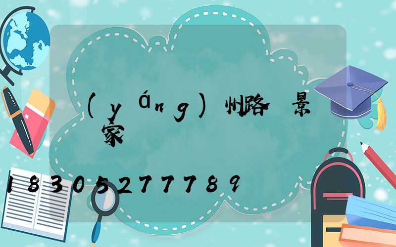 揚(yáng)州路燈景觀燈廠家