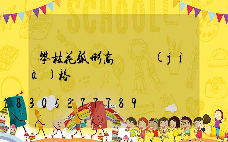 攀枝花弧形高桿燈價(jià)格