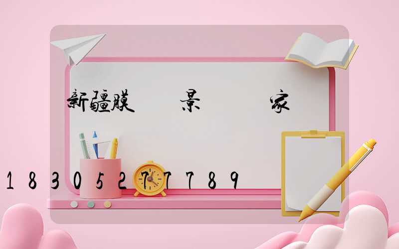 新疆膜結構景觀傘廠家