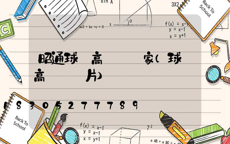 昭通球場高桿燈廠家(球場高桿燈圖片)