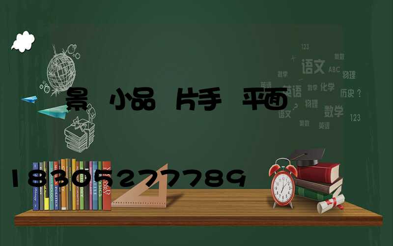 景觀小品圖片手繪平面圖