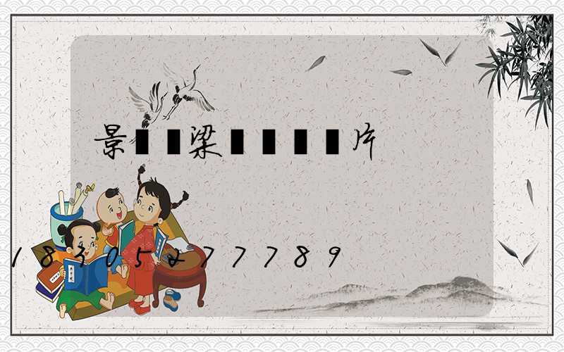 景觀橋梁鋼結構圖片