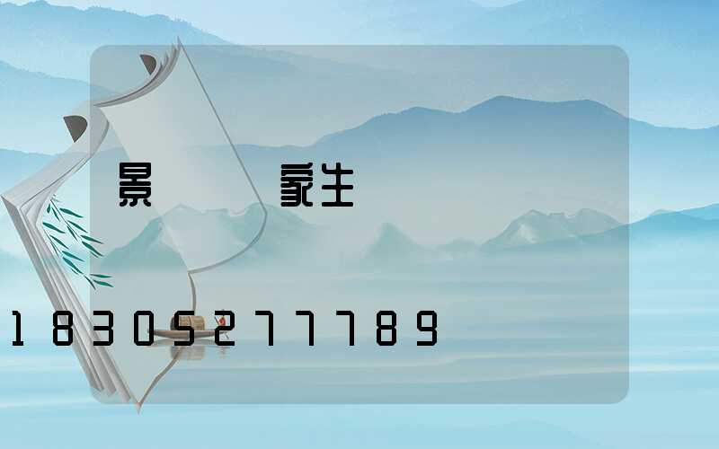 景觀燈廠家生產