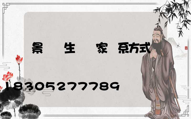 景觀燈生產廠家聯系方式