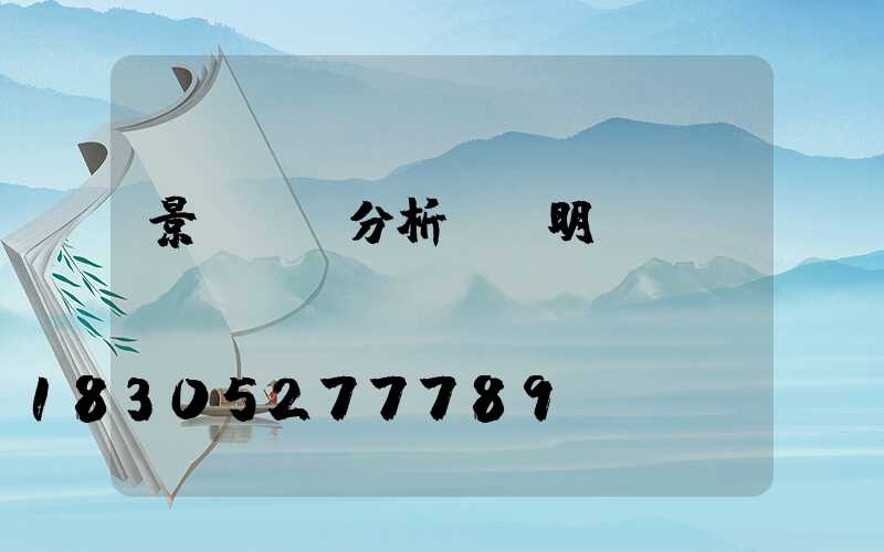 景觀節點分析圖說明